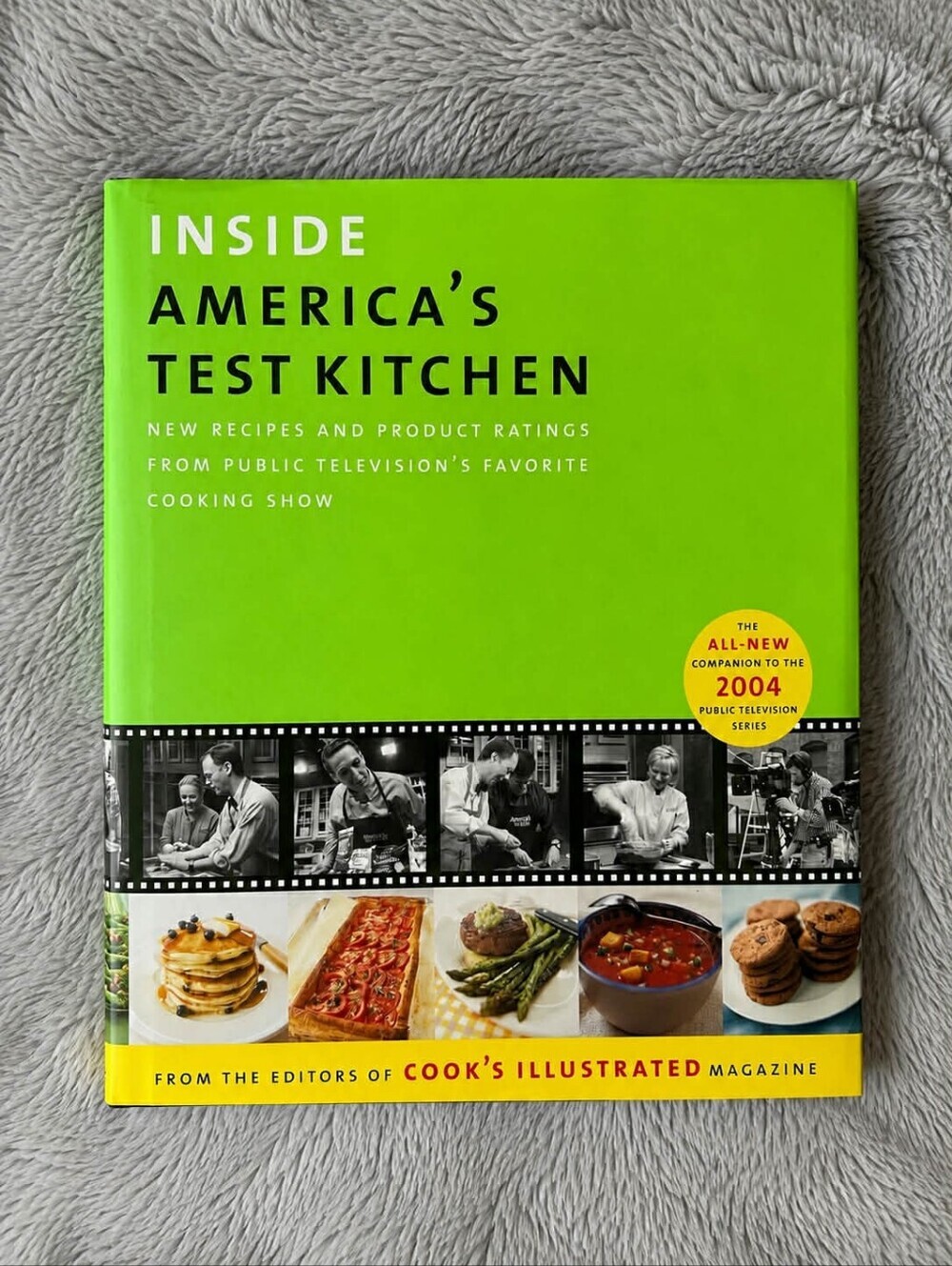 Inside America's Test Kitchen — Cook's Illustrated Hardcover 2004 Season​